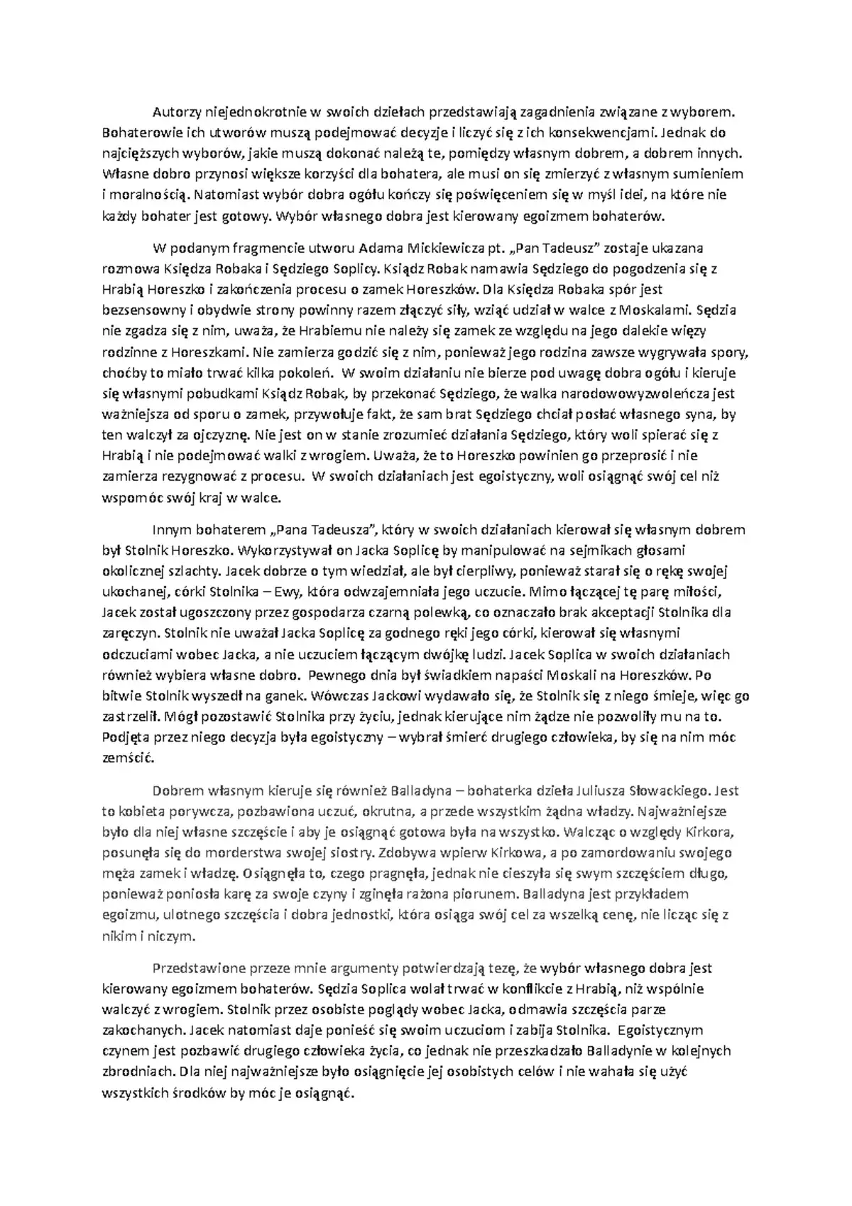 Zdjęcie Dobro ogółu czy dobro jednostki – dylemat moralny w literaturze