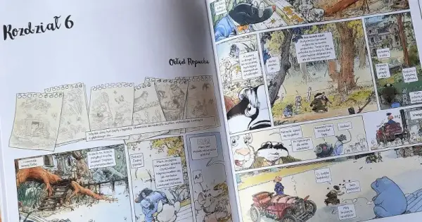 O czym szumią wierzby komiks - odkryj przygody Ropucha i Kreta